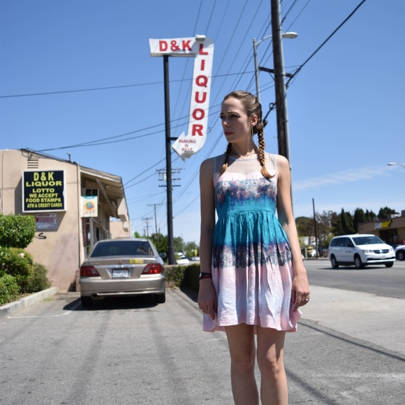 Kimchi Blue Party Dress, Urban Outfitters, Size 4 - Picture 4 of 6